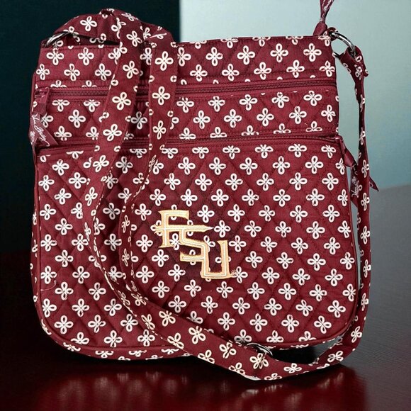 Florida State University FSU Vera Bradley Crossbody - Picture 3 of 14